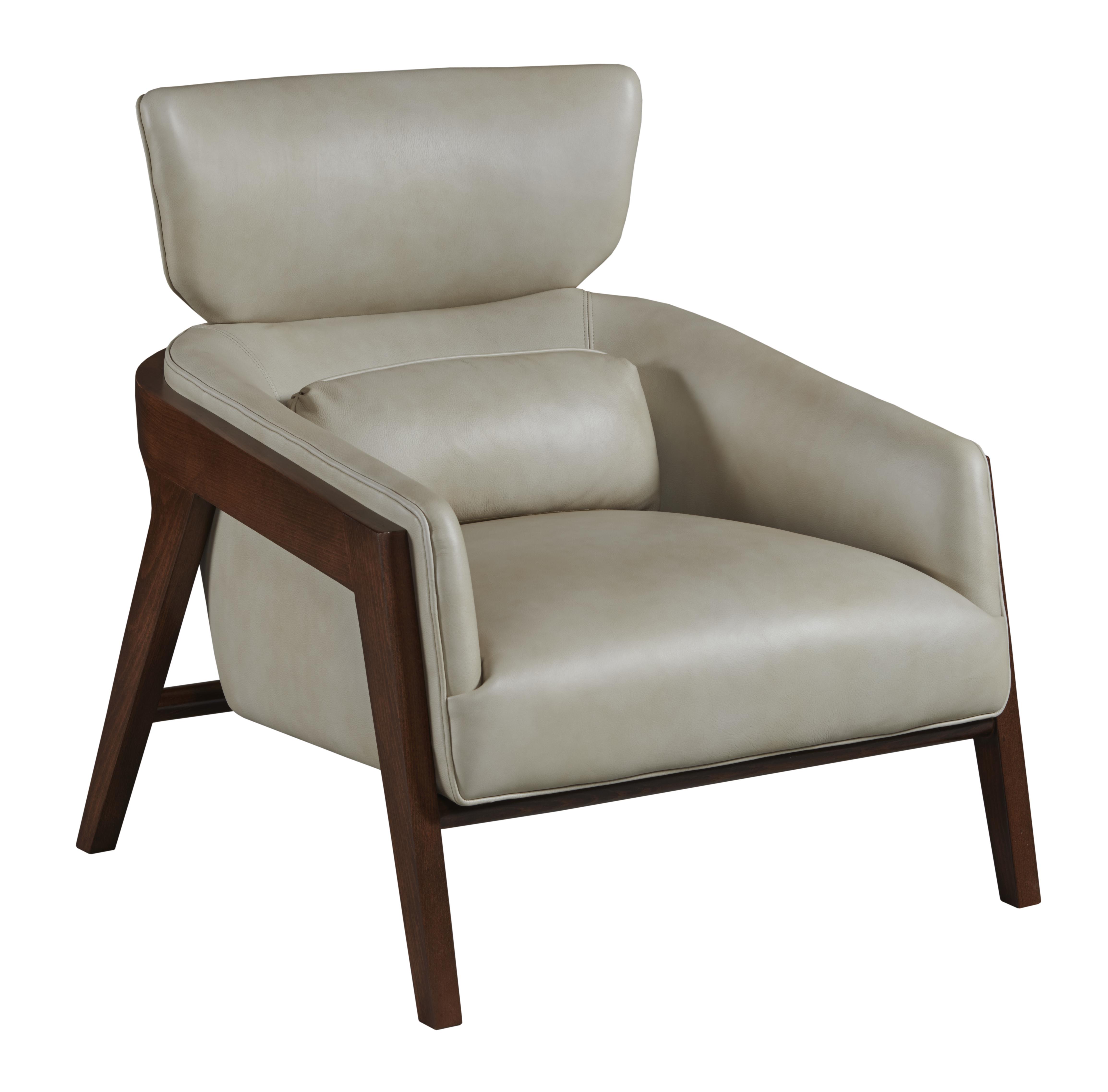 venosa leather accent chair